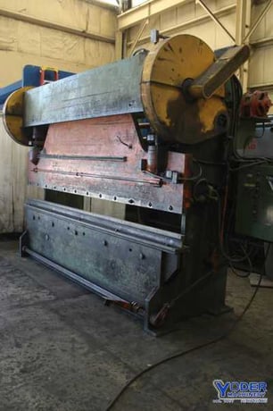 150 Ton, Lodge & Shipley #150-10, mechanical brake, 12' overall, 126" between housing, 3" stroke, #75565 - Image 2