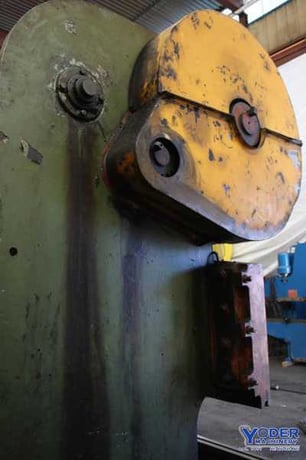 150 Ton, Lodge & Shipley #150-10, mechanical brake, 12' overall, 126" between housing, 3" stroke, #75565 - Image 7