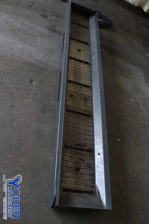9" x 84" ShinJin MT Tech #KFC5600C, inclined chip conveyor, side hinge, 1/4 HP, #75472 - Image 3