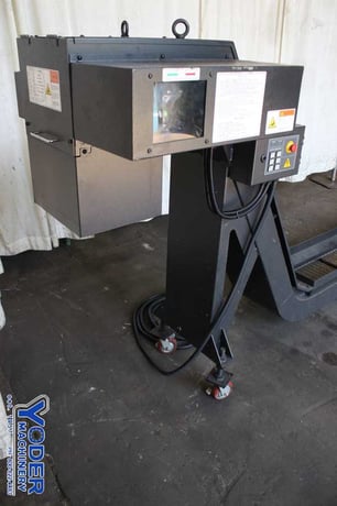 9" x 84" ShinJin MT Tech #KFC5600C, inclined chip conveyor, side hinge, 1/4 HP, #75472 - Image 7