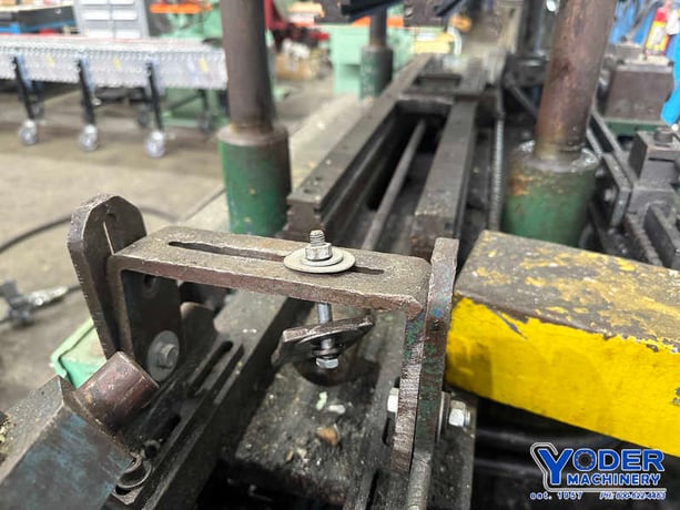 30 Ton, Tishken, cut-off press, 3 stroke of ram, air clutch & brake, 3 HP, #66495 - Image 6