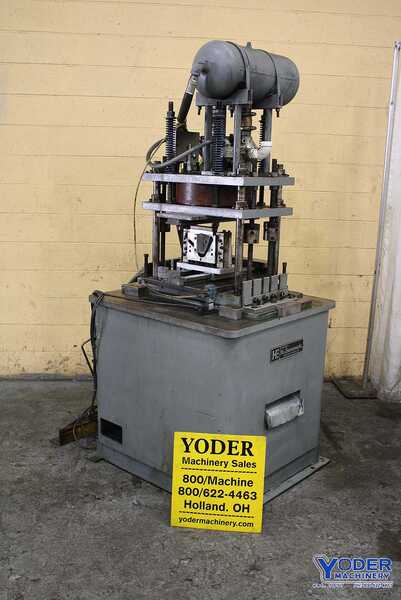 7 Ton, Airam / Hill pneumatic cut-off press, adjustable stroke & shut height, #66826 - Image 1