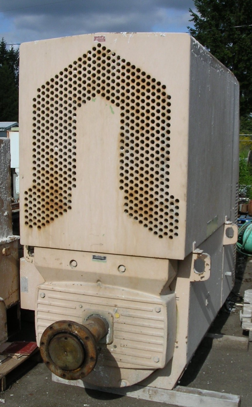 500 HP 900 RPM U.S. Motors, Frame 6809, TEAA, 2300/4160 Volts - Image 2