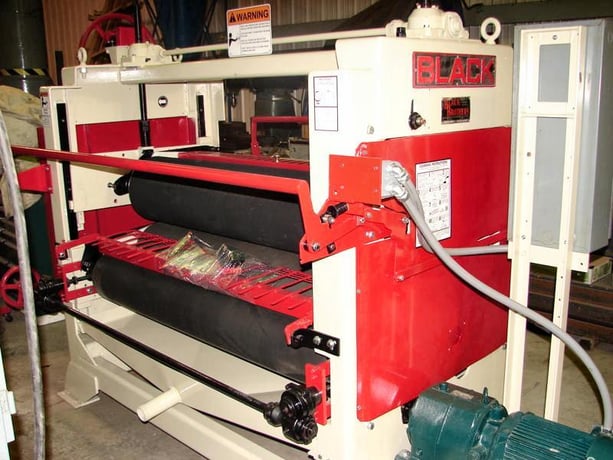 Black Brothers 22-D-C875-56, UV Top Roll Coater, 56" Nominal length, 8-3/4" diameter applicator, 6" thick - Image 2