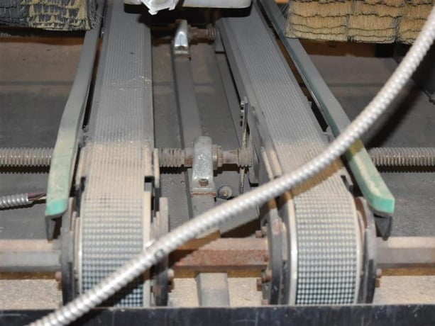 32" Quickwood #RO-800/1, Contour/Denibbing Sander, 4" thickness opening, (1) Carousel, 11.4" L arbor/spindle - Image 2