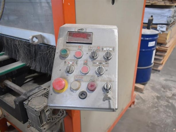 32" Quickwood #RO-800/1, Contour/Denibbing Sander, 4" thickness opening, (1) Carousel, 11.4" L arbor/spindle - Image 5