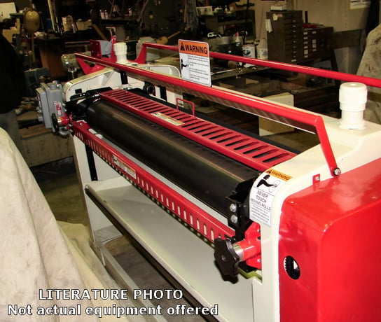 Black Brothers 22-D-875-62, Glue Applicator Spreader, 62" width, 4" opening, 8-3/4" applicator diameter - Image 2