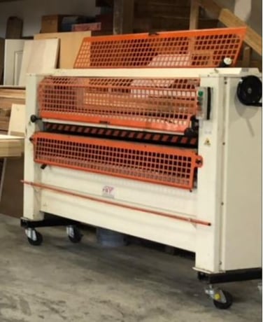 Midwest Automation GS-214, Top & Bottom Glue Spreader, 53" Capacity, 3" opening, 40" pass-line, 7-3/4" - Image 1