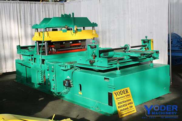 ASC, 4-post cut-off press with 30 straight die, single cylinder, 57" btwn posts, #59952 - Image 1