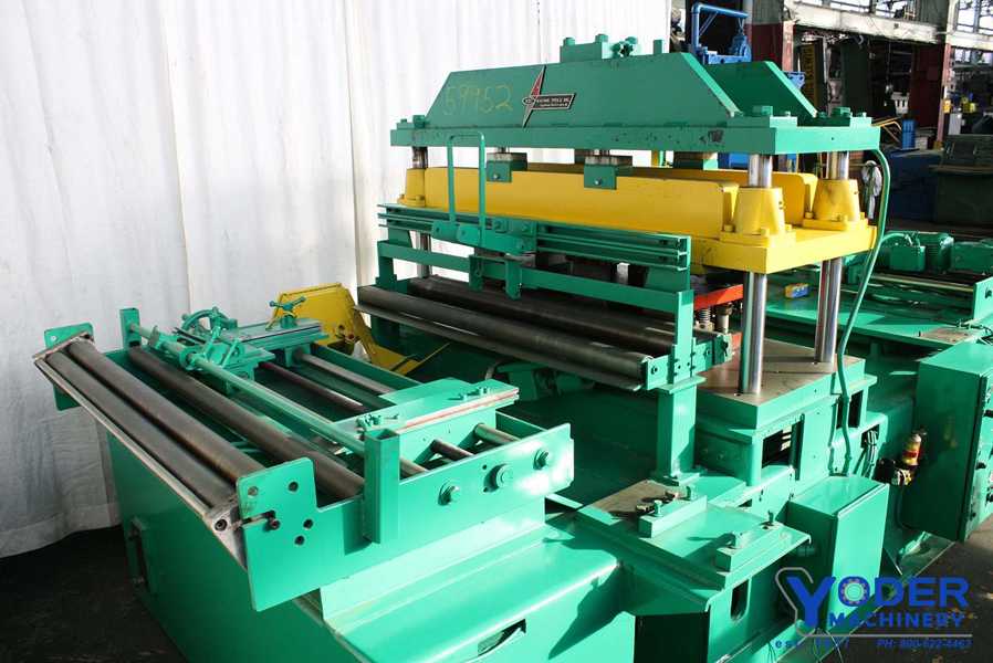 ASC, 4-post cut-off press with 30 straight die, single cylinder, 57" btwn posts, #59952 - Image 2