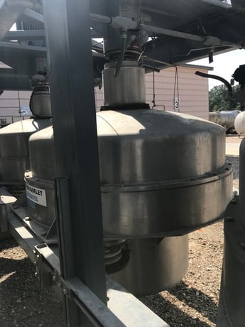 Robatel #BXP-800, Vertical 316L Stainless Steel Mono Stage Extractor Centrifuge, 320 Liters, 2015 - Image 2