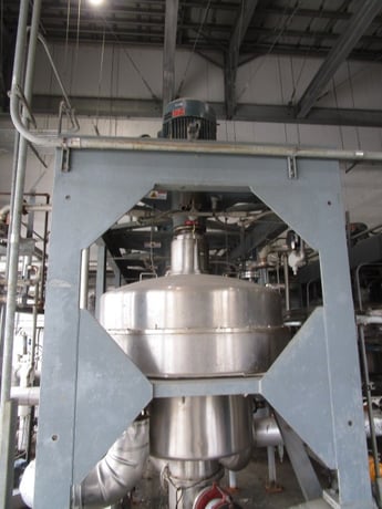 Robatel #BXP-800, Vertical 316L Stainless Steel Mono Stage Extractor Centrifuge, 320 Liters, 2015 - Image 6