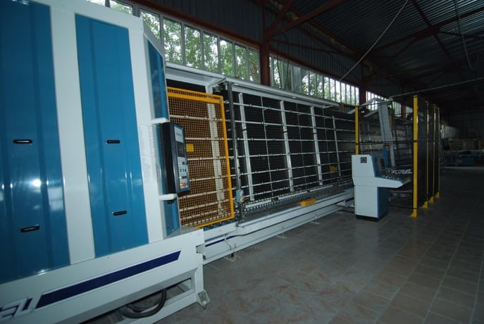 Forel Complete, Insulated Glass Line, 121' line L, Washing Mach., Infeed & Outfeed Conveyor, Measuring & - Image 6