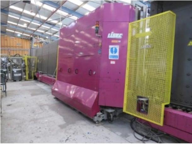 Lisec FPS-35/25U2, Gas Press, L-R, 6 deg transport tilt angle, 520 mm transport H, 3500 mm pass-through L - Image 2