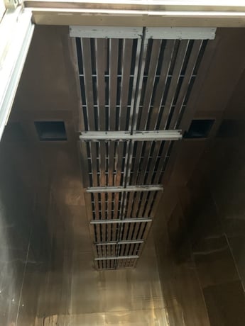 Keraglass #HST-32/70, glass tempering furnace, 2 pieces loading trollrys, 3210 x 7000 mm size, 425 kW, 2008 - Image 6