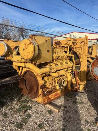 550 HP Caterpillar #D379B CORE, 1200 RPM, diesel engine - Image 1