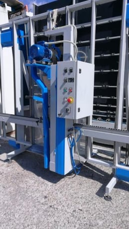 CRS FRN-1020, Vertical Glass Drill, 1200 x 2500 mm size, 3 - 30 mm thick, 1000 mm drill diameter, 3600 RPM, 4 - Image 1