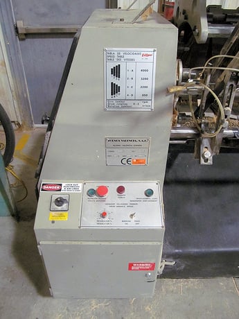 6-3/16" x 63" Calpe #L6-1600, Semi-Autmatic Turning Sander, 6-spindle, 1800 spindle/hr., 4 HP - 1800 RPM, 2000 - Image 4