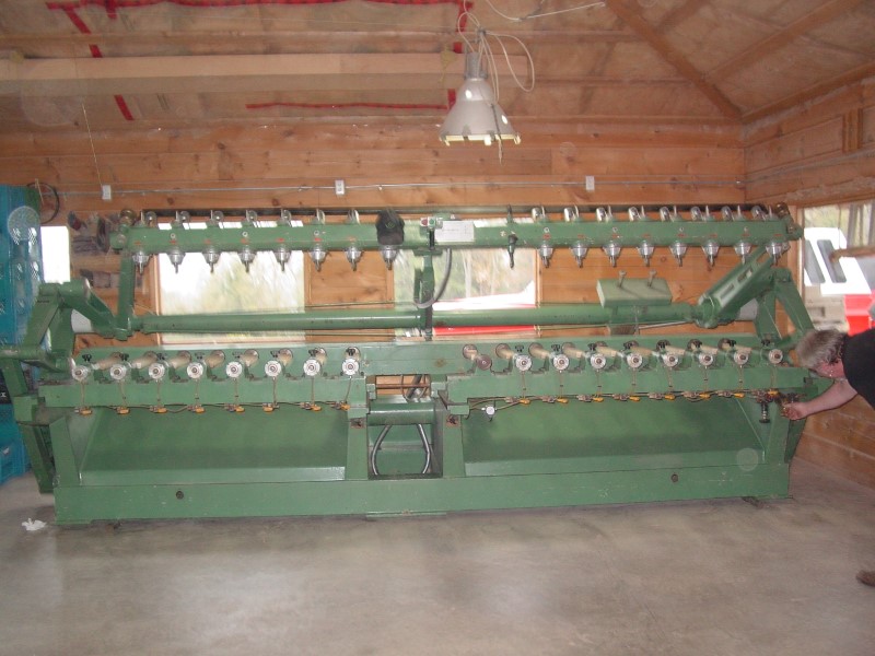 Louis Allis Nuova Scolpitrice #201-16, Multi Spindle Carving Mach., 16-spindle, 8" between spindles, 20" - Image 1