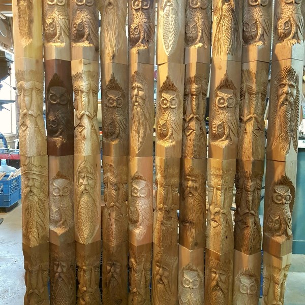 Louis Allis Nuova Scolpitrice #201-16, Multi Spindle Carving Mach., 16-spindle, 8" between spindles, 20" - Image 7