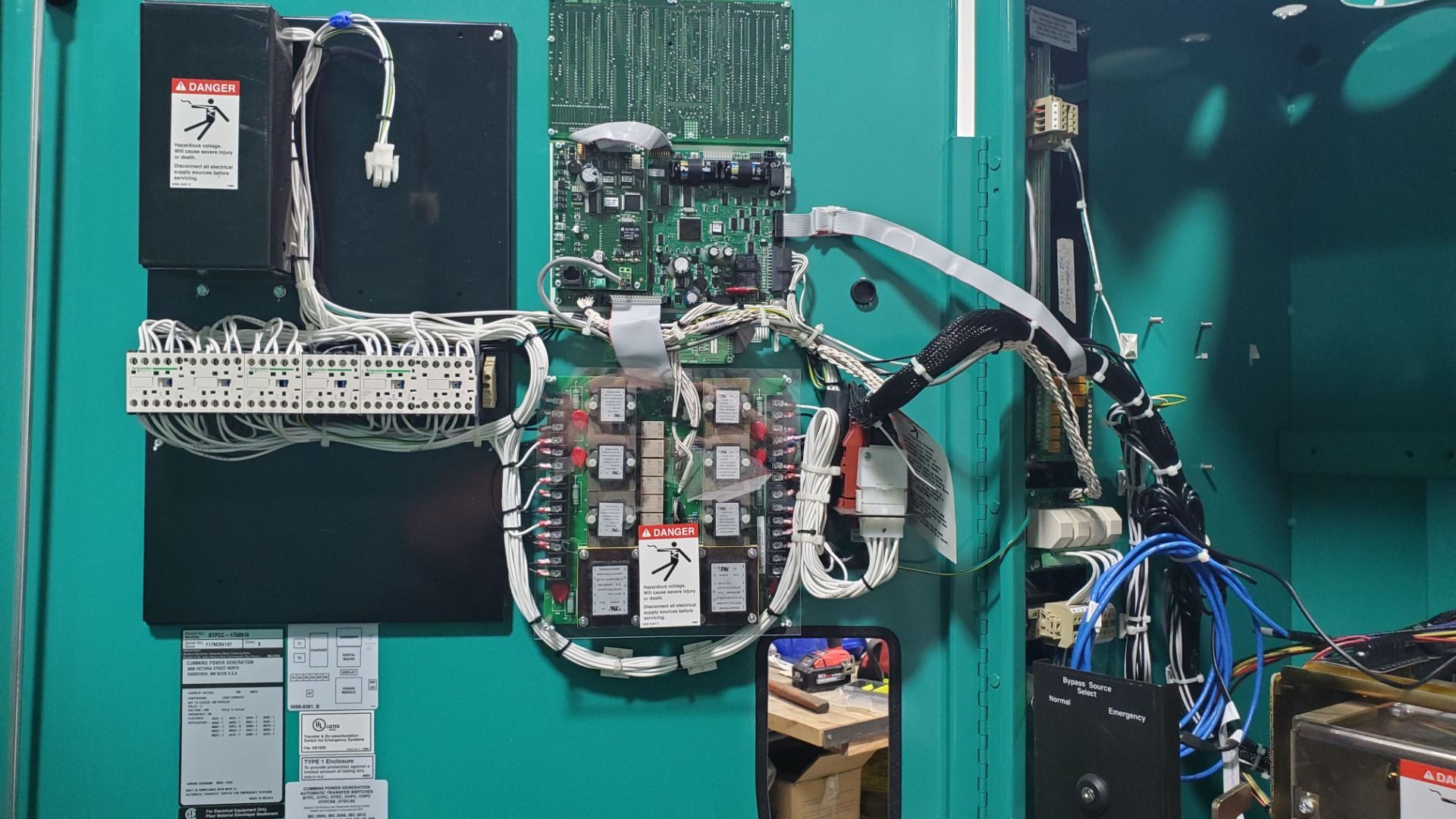 400 Amp. Cummins BTPCC-1758916, bypass/isolation automatic transfer switch, 3-poles, 480 Volts, 2017 - Image 7