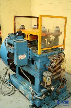 Coe, 4-post flying cut-off press, 2 stroke, air clutch, 7-1/2 HP, complete w/ctrls, #57928 - Image 1