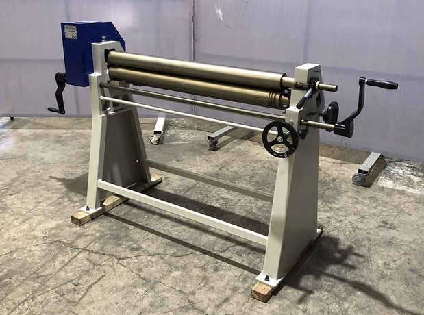 4' x 11 gauge Bendmak #CY90-12/3.0, manual initial pinch rolls, 3.54" diameter rolls - Image 3