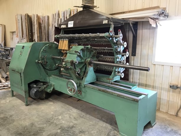 Nash #50-72, Production Spindle Sander, (10) Spindles, 72" chucking capacity, 6" diameter, 2-1/4" diameter - Image 1