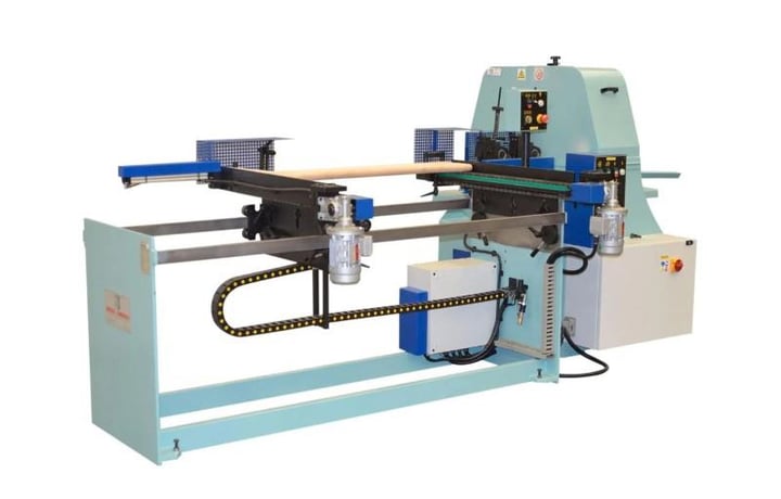 Garboli #LT-130, Feed-Thru stroke Sander, 127 mm diameter, 6000 mm length, 2000 x 120 mm abrasive belts - Image 10