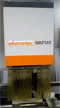 Elumatec #SBZ-122, Profile Machining Center, 4600 mm bed length, 3850 mm X, 350 mm Y, 280 mm Z, 60 MPM X, 30 - Image 2