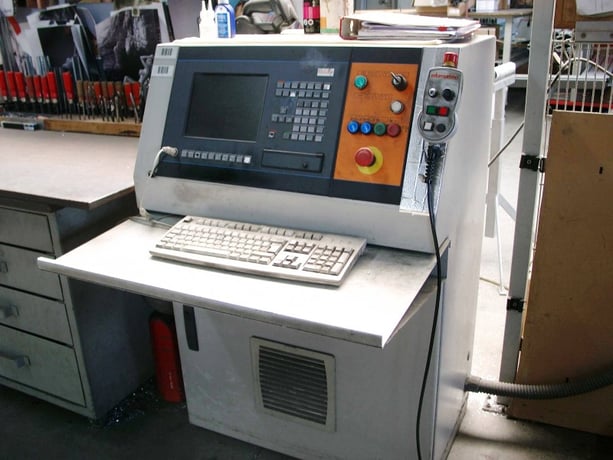 Elumatec #SBZ-150, Profile Machining Center, 7800 mm X, 39" Y, 25" Z, 230 FPM X, 131 FPM Y & Z, 3.94" cutting - Image 4
