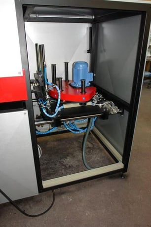Wegoma WSA2-WPA4, Window Line, 50+ units/8hrs. shift, 2-head horizontal welder, cleaning machine, 2008 - Image 5