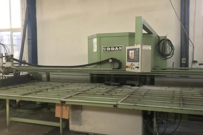 Urban #SV-530, CNC Corner Cleaner, 130/200 mm H x 150 mm width profile, 5000 RPM, 2008 - Image 1
