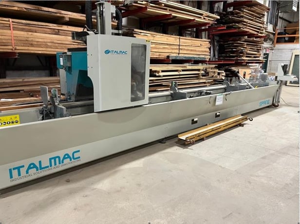 Italmac #Spring-7000-4A, Profile Machining Center, 7000 mm bed length, 7000 mm X, 220 mm Y, 230 mm Z, 80 - 55 - Image 1