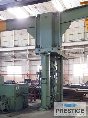 10' x 5.9" Hugh Smith, vertical plate roll, 1200 ton - Image 8