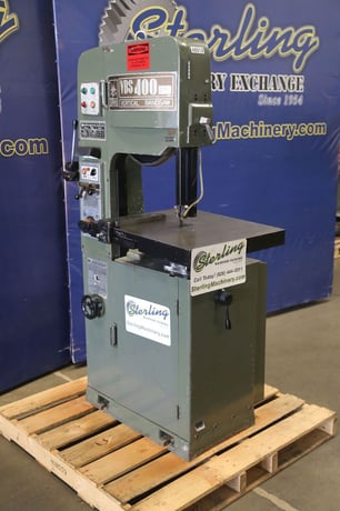 16" x 11" Jet #VBS400, 1/8"-5/8" x 140" blade, blade welder/grinder/cutoff, 60-550 FPM, #A6919 - Image 1