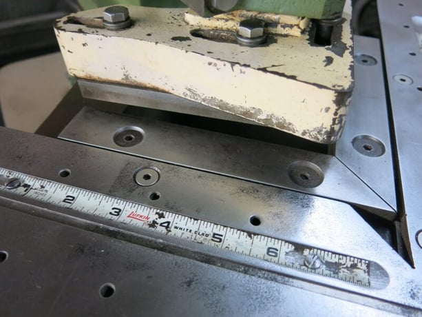 .059" x 6" x 6" Diacro #2, Tab Notcher - Image 6