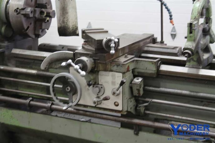 24" / 32" x 84" T A Shing #CROWN-WN-4/2000A, gap lathe, 3" hole, 24" swing, 13" swing over cross slide, 15" 4 - Image 3