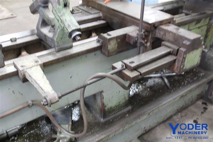 24" / 32" x 84" T A Shing #CROWN-WN-4/2000A, gap lathe, 3" hole, 24" swing, 13" swing over cross slide, 15" 4 - Image 4