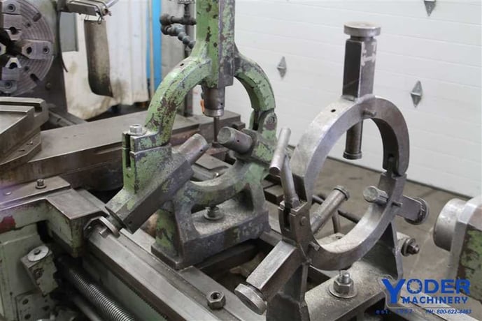 24" / 32" x 84" T A Shing #CROWN-WN-4/2000A, gap lathe, 3" hole, 24" swing, 13" swing over cross slide, 15" 4 - Image 5