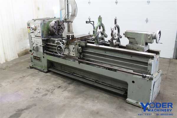 24" / 32" x 84" T A Shing #CROWN-WN-4/2000A, gap lathe, 3" hole, 24" swing, 13" swing over cross slide, 15" 4 - Image 9