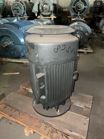 50 HP 1800 RPM General Electric, Frame L326HP16, TEFC BB EXP, 460 Volts, New Surplus - Image 1