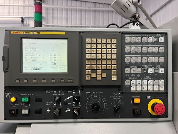 Star #SB-16, CNC swiss screw lathe, Fanuc 18i-TB, Iemca Genius 112