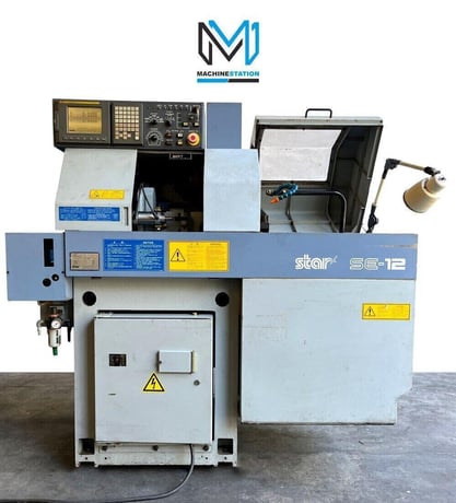 Star #SE-12, CNC swiss screw lathe, Fanuc 21i-TB, .472" diameter, 5.51" length, 2006 - Image 1