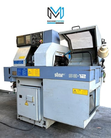 Star #SE-12, CNC swiss screw lathe, Fanuc 21i-TB, .472" diameter, 5.51" length, 2006 - Image 4