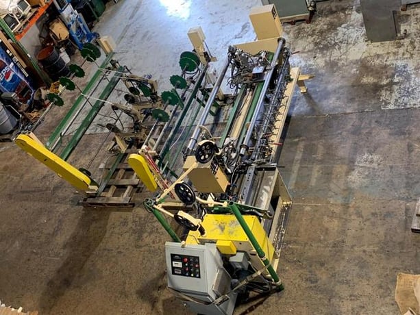 Bergandi #WWVR0511, chain link fence machine, 2", 2-1/4", 2-3/8" mesh, 6-14 gauge wire - Image 4