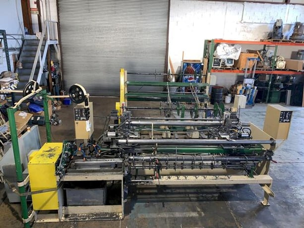 Bergandi #WWVR0511, chain link fence machine, 2", 2-1/4", 2-3/8" mesh, 6-14 gauge wire - Image 5