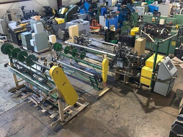 Bergandi #WWVR0511, chain link fence machine, 2", 2-1/4", 2-3/8" mesh, 6-14 gauge wire - Image 6