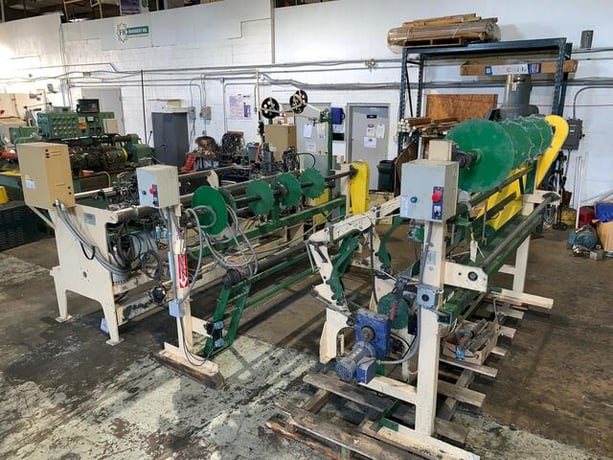 Bergandi #WWVR0511, chain link fence machine, 2", 2-1/4", 2-3/8" mesh, 6-14 gauge wire - Image 7