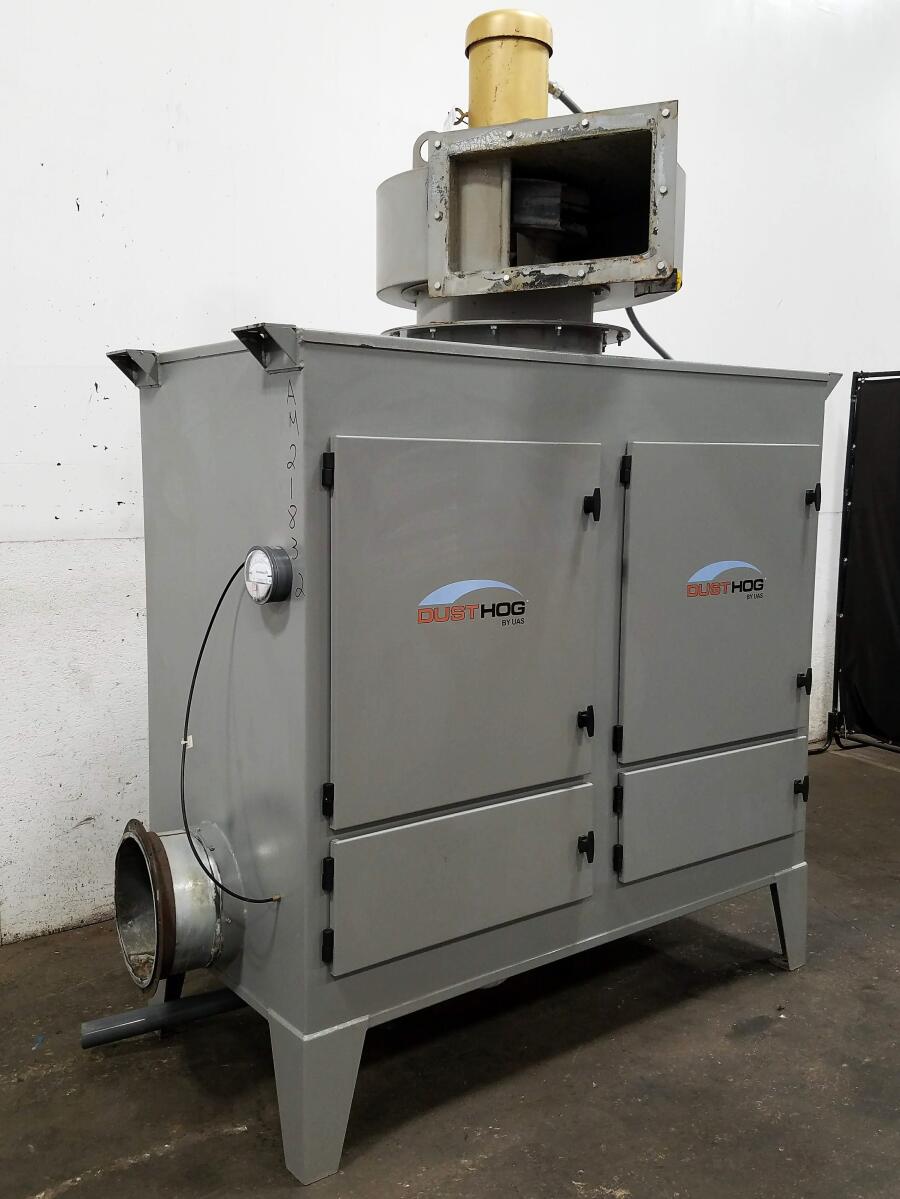 2500 cfm UAS / Dust-Hog #F2500, fume dust collector, - Image 3